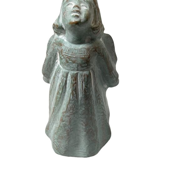 Isabel Bloom 2007 Rejoice Angel Faux Patina Sculpture Figurine Retired - Picture 6 of 7